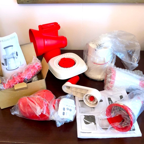 Tupperware Fusion Master Mincer & Base NEW